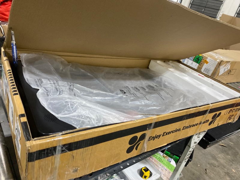 Photo 1 of PACEROCKER Walking Pad Treadmill - 12% 9-Level Auto Incline System - 450 lbs Heavy Duty Capacity (204.1 kg) - Bluetooth Speaker - LED Display - Under Desk Design - 5 MPH (8 km/h)