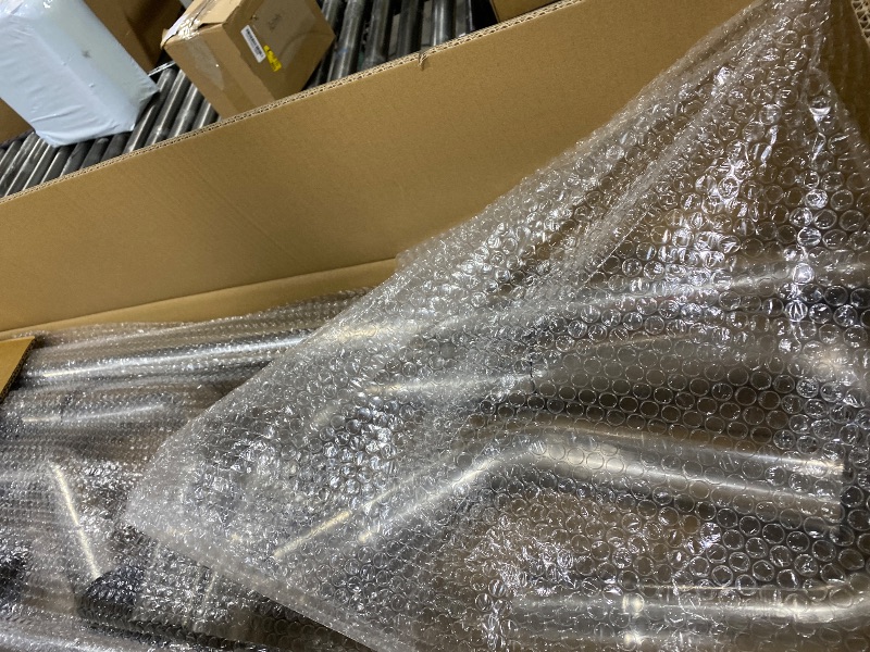 Photo 1 of YOLANDO 2.5'' Inch T304 Stainless Steel Custom Exhaust Pipe Kit 16 Gauge Tubing Mandrel Bend Pipe Straight & U-Bend Universal 2 Packages