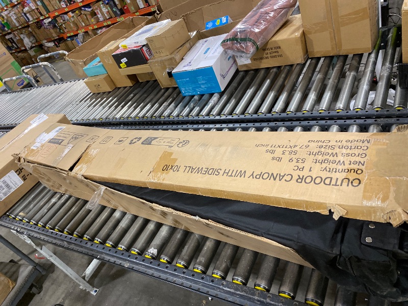 Photo 1 of Outdoor canopy with sidewall 10x10 canopy