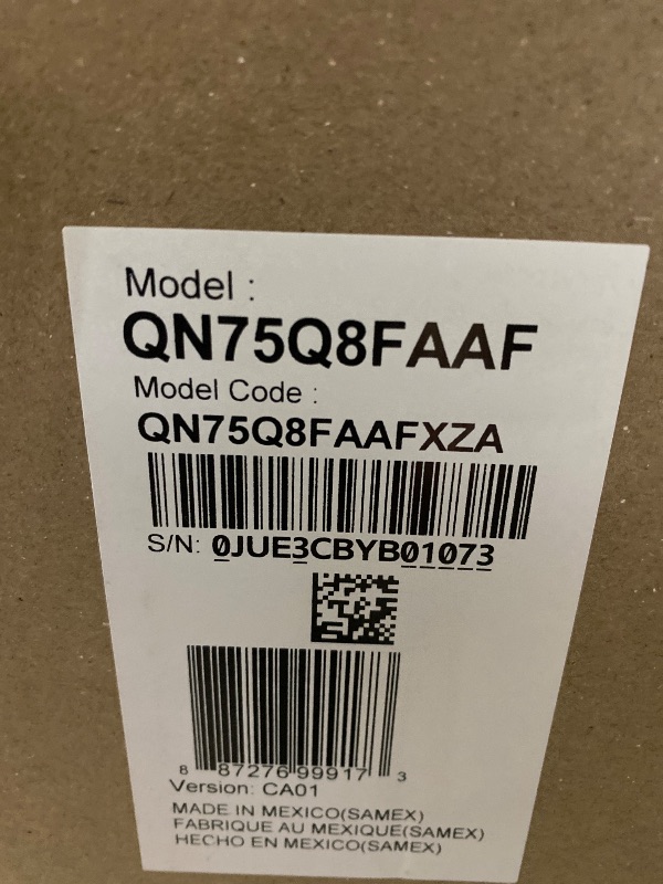 Photo 1 of Samsung 75-Inch Class QLED Q8F 4K UHD Smart TV (2025 Model) Q4 AI Processor, 100% Color Volume with Quantum Dot, AirSlim Design, Endless Free Content, Samsung Vision AI, Alexa Built-in