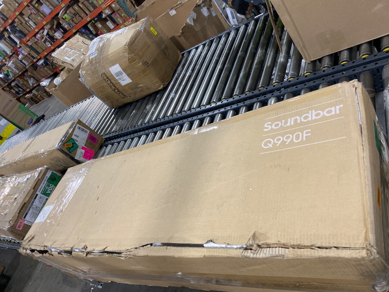 Photo 1 of Samsung Q990F 11.1.4ch Q Series Subwoofer + Rear Speaker, Wireless Dolby Atmos, Q-Symphony, Game Mode Pro, Adaptive Sound (HW-Q990F, 2025)