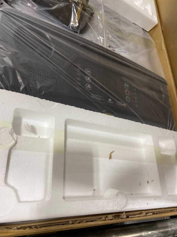 Photo 1 of Treadmill with Incline 3-in-1 Portable Treadmills for Home Small, Incline Walking Pad Treadmill with Handle Bar, Walking Pad Foldable with 3.0HP Quiet Brushless, LED Dispay, 300LBS Capacity Black