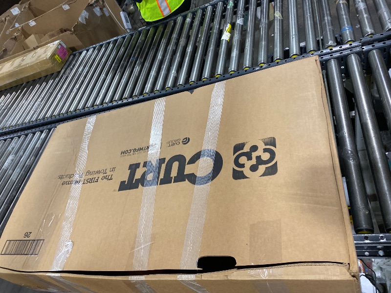 Photo 1 of CURT 13146 Class 3 Trailer Hitch, 2-Inch Receiver, Fits Select Honda Pilot, Acura MDX, GLOSS BLACK POWDER COAT