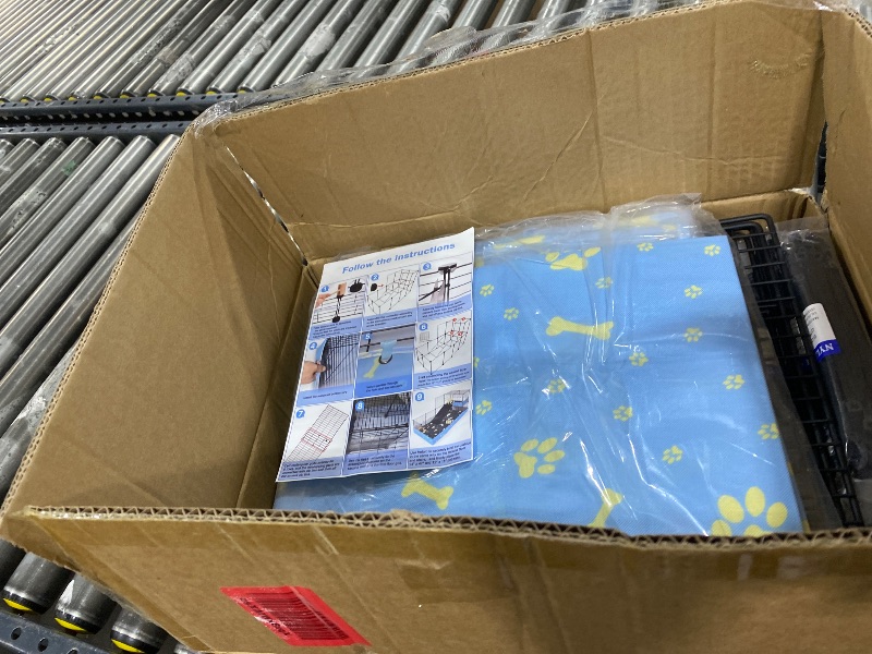 Photo 1 of MODESLAB Guinea Pig Cages with Tarp and Bedding Pee Pad Liner, 2-Story Large Guinea Pig Playpen C&C Loft Cage for 2 Rabbit Bunny Chinchilla Small Animal Habitat for Indoor