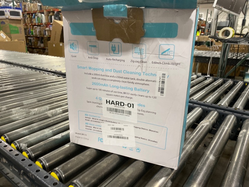 Photo 1 of ZCWA Robot Vacuum and Mop Combo,2.4GHz WiFi Link Vacuum Robot,4 Cleaning Mode Robotic Vacuums Cleaner,APP/Remote Aspiradora Robot,Self-Charging Robot Vacuum for Pet Hair,Stains,Carpets,Corner