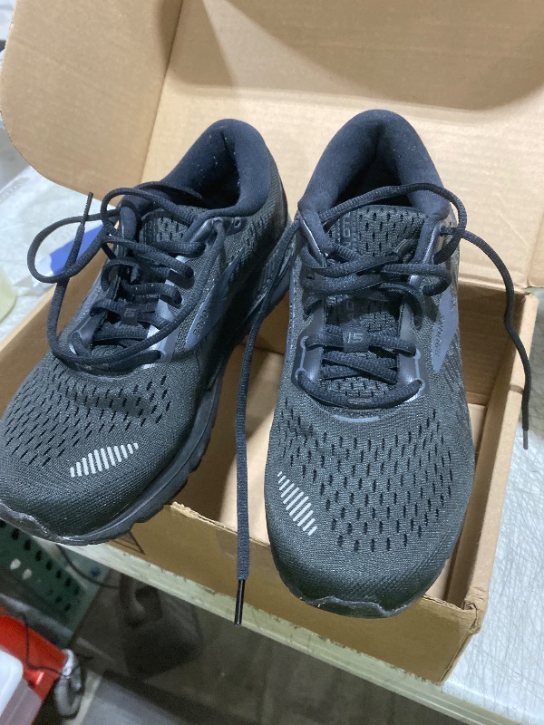 Photo 1 of Brooks Men's Addiction GTS 15 Supportive Running Shoe - Black/Black/Ebony - 8 Wide