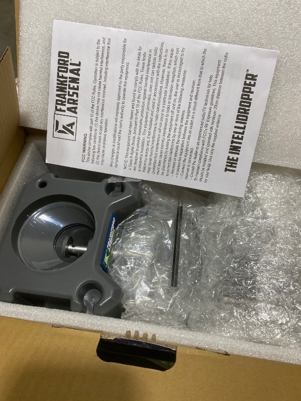 Photo 1 of Frankford Arsenal Intellidropper Electronic Powder Measure for Powder Measuring with LCD Display and Free Reloading Database App for iPhone, Windows, and Google,gray