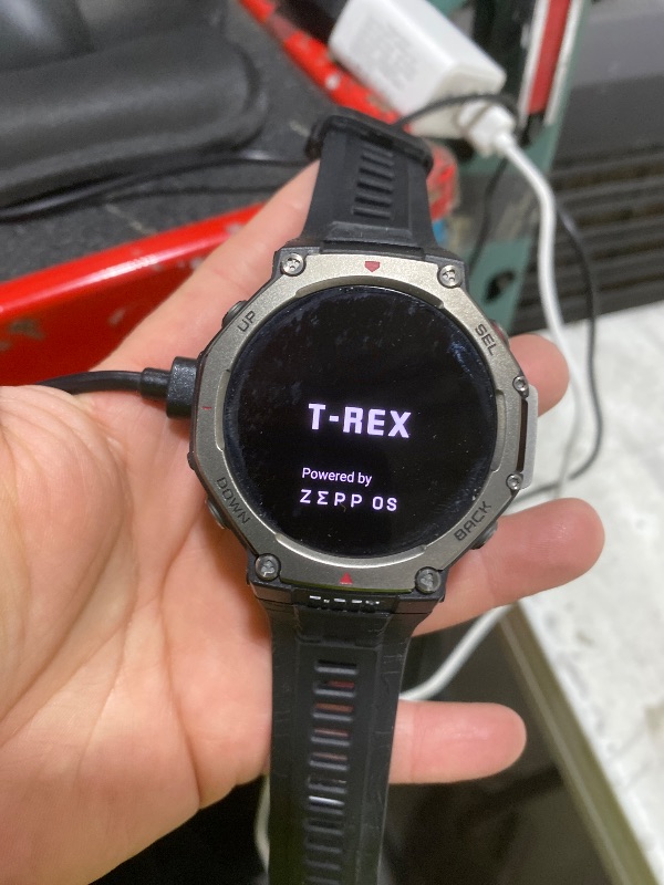 Photo 1 of Amazfit T-Rex 3 Rugged/Military Smart Watch 48mm, GPS (with Privacy), Offline Maps, Long Battery Life,328 Feet Water-Resistant, 170 Fitness/Sport Modes, AI, Voice Control, for Android or iPhone, Black