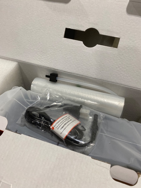 Photo 1 of Upgraded Precision Fast-Vacuum Sealer, LIWUNON Commercial Full Automatic Food Vacuum Sealer Machine, Double Heat Seal, Built-in Cutter&Bag Storage, Powerful Food Vacuum Saver, 2 Bag Rolls&hose