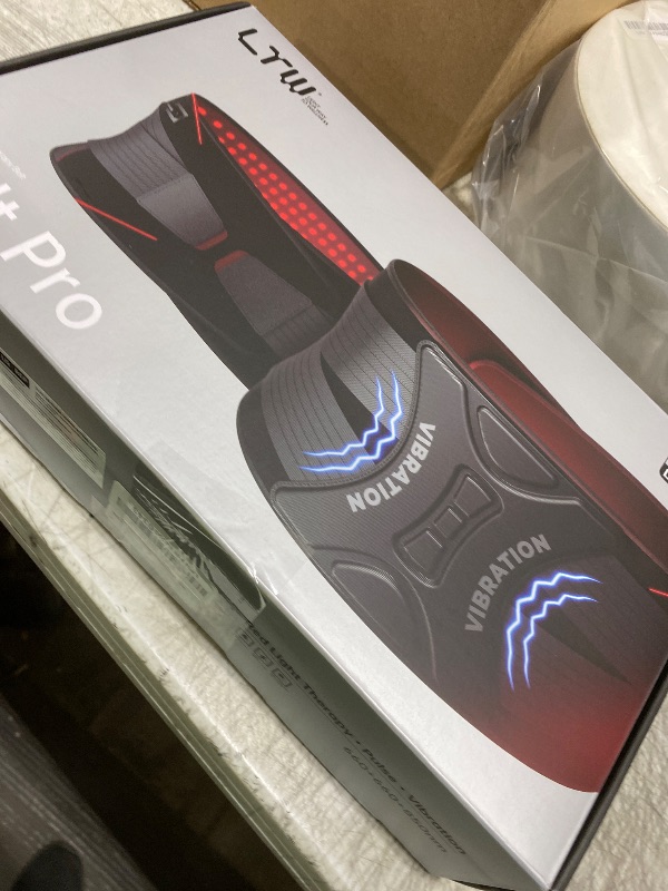 Photo 1 of LTW Red Light Therapy Belt, 210 LEDs Infrared Red Light Therapy for Body, 660nm & 850nm Near Infrared Wrap with Vibration for Back Pain Relief, Waist, Belly, Shoulder