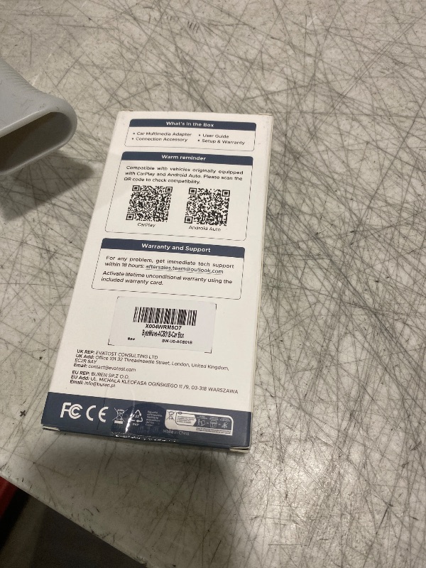 Photo 1 of 4-in-1 Wireless CarPlay Adapter for Streaming Netflix/YouTube/TikTok/TF Card, 2025 Magic Video AI Box & Android Auto Dongle [Dual Band WiFi, Bluetooth 5.3] Plug & Play, Fits for OEM Wired Car Play Car