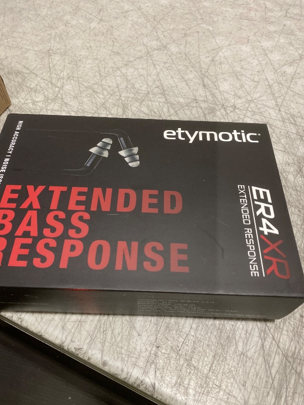 Photo 1 of Etymotic ER4XR Extended Response Earphone