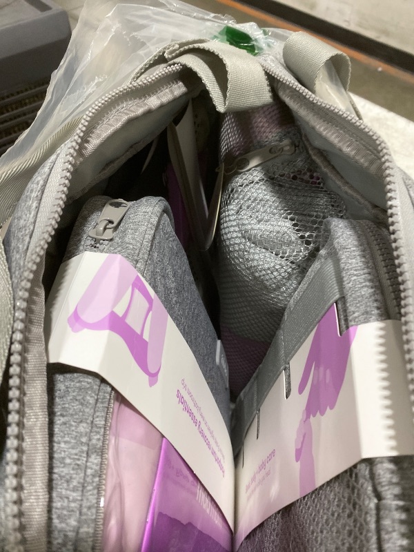 Photo 1 of Frida Mom 30pc Pre-Packed Hospital & Diaper Bag Essentials Gift Set, Includes Labor, Postpartum, & Newborn Grooming Kit in One, Easy to Organize with Removable Toiletry Bags, & Suitcase Strap