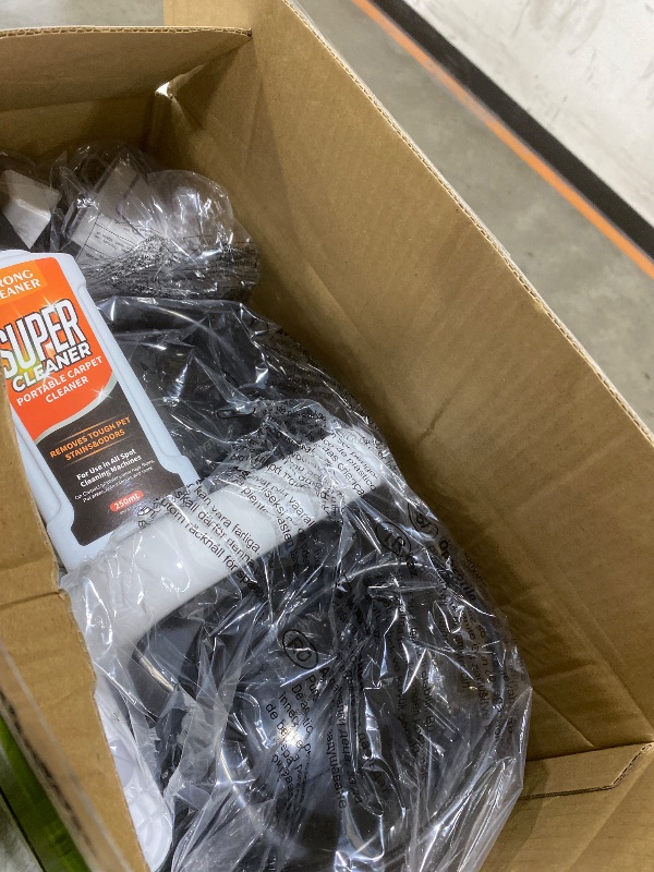 Photo 1 of Ailltopd Portable Carpet & Upholstery Cleaner Machine, 15Kpa Strong Suction Couch Cleaner Machine, Spot Cleaner for Carpet, Car, Pets, Stairs, Sofa, Couch Cleaner Machine, Self-Cleaning & 2 Brush