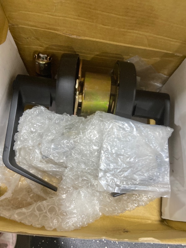 Photo 1 of Master Lock SLCHPG10B Heavy Duty Lever Style, Grade 2 Commercial Passage Door Lock, Oil Rubbed Bronze Finish