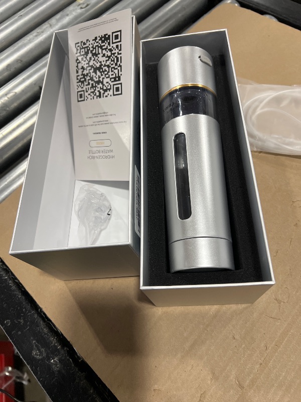 Photo 1 of PUREPEBRIX Hydrogen Water Bottle Generator-Up to 8100 PPB Molecular Hydrogen, 12-Hour Hydrogen Retention, IHSA Certified SPE/PEM Tech, Portable Hydrogen Bottle, Healthy Gift (Platinum)