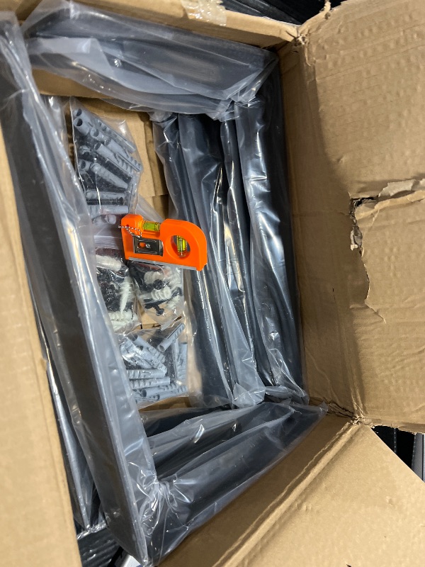 Photo 1 of 10"x 6"Shelf Bracket ,L Shelf Brackets,max Load 300lbs, Premium Alloy Metal Heavy Duty Shelf Bracket, high Strength Mounting Hardware Included, countertop Support,Corner Brace,Pack of 6.