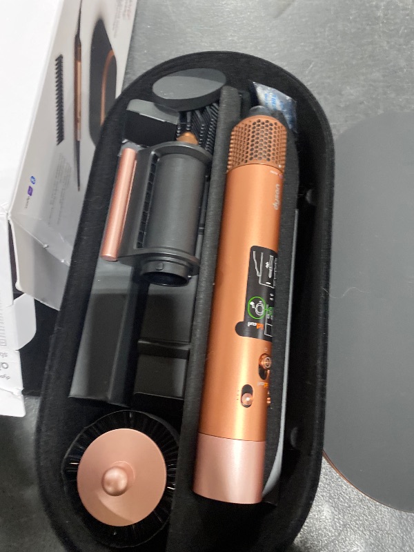 Photo 1 of Dyson Airwrap i.d. Multi-Styler, Allure Winner, Bluetooth Connected, No Heat Damage, 6-in-1 Versatility, Intelligent Hair Styler