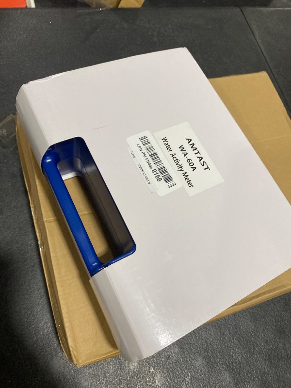 Photo 1 of AMTAST Water Activity Meter Portable Water Activity Tester Fruit and Vegetable Safety Tester Smart Food Water Activity Tester for Beef Jerky Freeze Dried Food, Range 0~1.0aw (Model WA-60A)