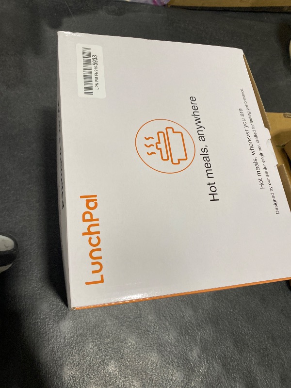 Photo 1 of Advanced Cordless Electric Heated Lunch Box, 5.7-Cup Portable Rechargeable Food Warmer with 220? 5-Side Heating, Smart Scheduled Heating & Keep Warm, Includes Insulated Bag, Design for Outdoor Work