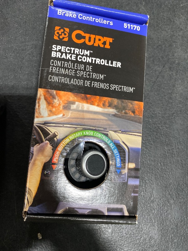 Photo 1 of CURT 51170 Spectrum Original Equipment Style, Integrated Electric Trailer Brake Controller, Proportional