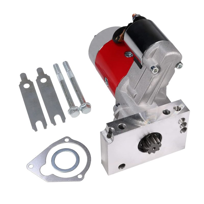 Photo 1 of  High Torque 3 HP 9 Tooth Mini Starter w/ 153/168 Tooth FLYWHEELS for Small/Big Block - Replacement for Chevy BBC SBC