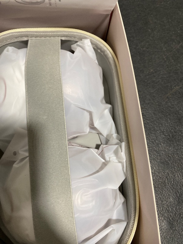 Photo 1 of Momcozy Breast Pump Hands Free Mobile Style | M6, Wearable Breastfeeding Pump Ideal Rhythm for More Milk, DoubleFit Flange More Fit & Discreet with 3 Modes & 9 Levels, 24mm - 2 Pack Cozy Red