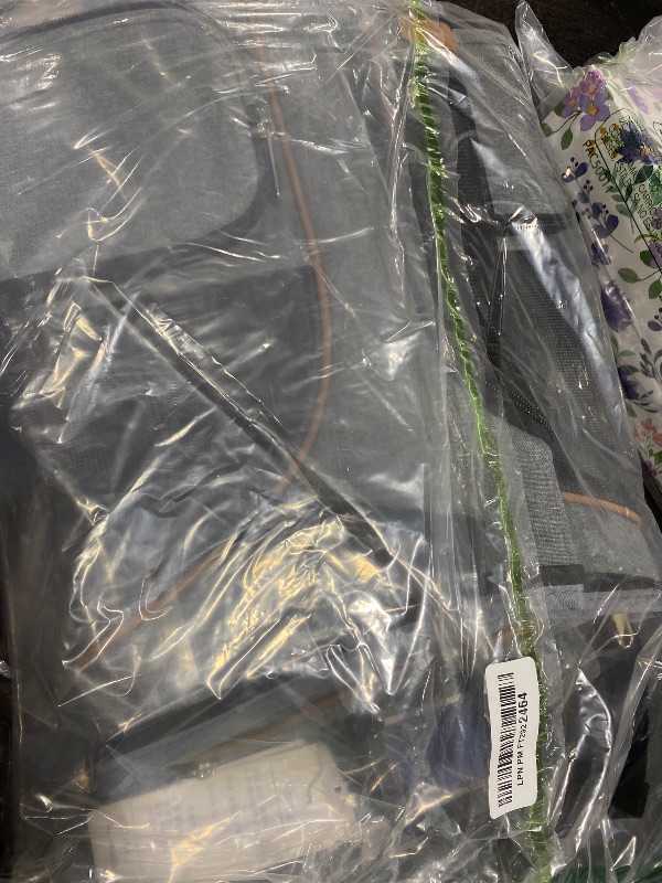 Photo 1 of Lekereise Cat Backpack Expandable Pet Carrier Backpack for Small Cats and Dogs, Airline-Approved Foldable Dog Carrier Backpack with Inner Safety Leash, Grey