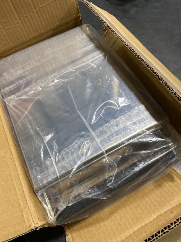 Photo 1 of JoeFrex Espresso Knock Box Drawer S - Coffee Ground Knock Container - Espresso Knockbox for Barista - Stainless Steel - Size: 9.06" W x 11.81" D x 4.33" H W: 23cm x D: 30cm x H: 11cm