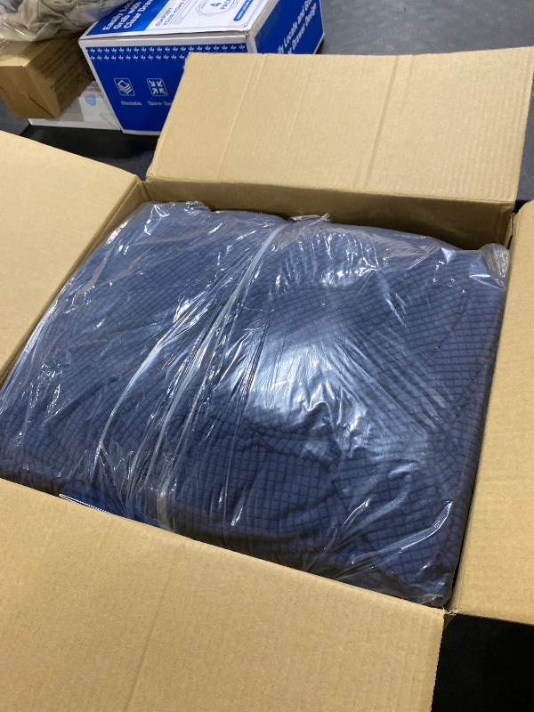 Photo 1 of CHUN YI 7 Piece Couch Covers Sofa Covers Washable, Stretch Sofa Slipcovers for 3 Cushion Couch with Seperate Backrest and Cushion Covers, Anti Slip Furniture Protector for Dogs Pets (Large, Dark Blue)