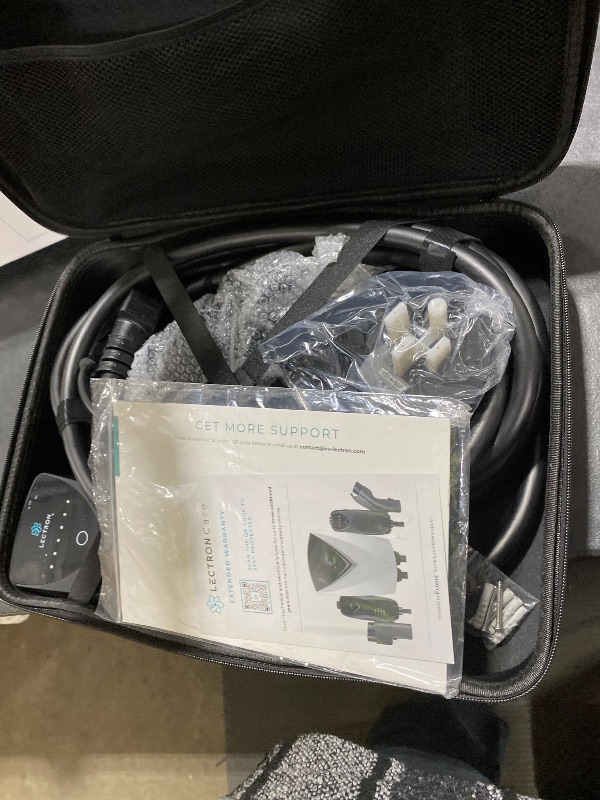 Photo 1 of Lectron Level 1/2 (8A - 40A) J1772 Portable EV Charger - Dual-Level Electric Vehicle Charging Station with NEMA 14-50/5-15 Plug - Compatible with All J1772 EVs