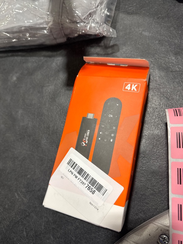 Photo 1 of 4K HDR Smart TV Stick, Ultra-Portable Android 13 Media Player, Dual-Band 5G WiFi & Voice Remote 2GB RAM 16GB ROM H313 Quad-Core for Home Theaters and Smart TV Upgrades