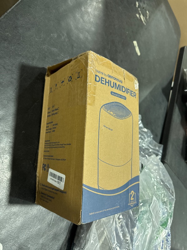 Photo 1 of Dehumidifier, 35 OZ Small Dehumidifiers for Bedroom for Home, Quiet with Auto Shut Off, Dehumidifiers for Bedroom (280 sq. ft), Bathroom, RV, Closet, White