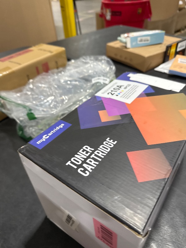 Photo 1 of 210A Toner Cartridges 4 Pack (with Chip) Compatible Replacement for HP 210A 210X for Color Laserjet Pro MFP 4301fdw 4301fdn Pro 4201dw 4201dn Series Printer Ink W2100A W2100X High Yield (BCMY, 4-Pack)