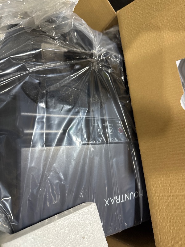 Photo 1 of MOUNTRAX Foot Massager Machine with Heat, Foot Massager for Plantar Fasciitis, Neuropathy Pain, Shiatsu Foot Massager with Remote, Fits Feet Up to Men Size 12 (Blue)