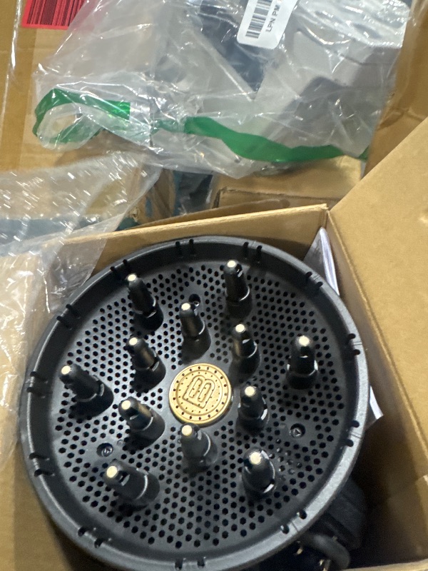 Photo 1 of Bellissima Diffon Supreme Diffuser & Curly Hair Dryer - XL Diffuser for Long Waves, Curls, Coils - Cool Button - Anti-Frizz Technology