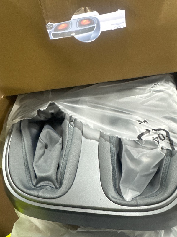 Photo 1 of KINGJOY Foot Massager with Heat for Neuropathy, [2026 Upgraded], Deep Kneading Shiatsu Foot Massager for Plantar Fasciitis, Fits Up to Men Size 14, Gifts for Women Mom Men Dad Seniors