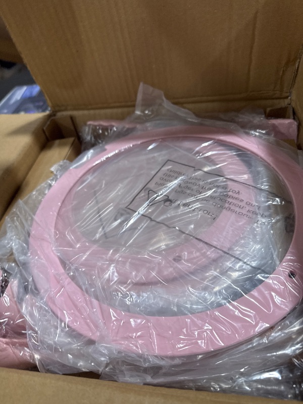 Photo 1 of Astercook 21 Pcs Pots and Pans Non Stick Ceramic Cookware Set, Detachable Handles, RV Kitchen Cooking Set, Oven Safe, Induction Ready, Stackable, Pink