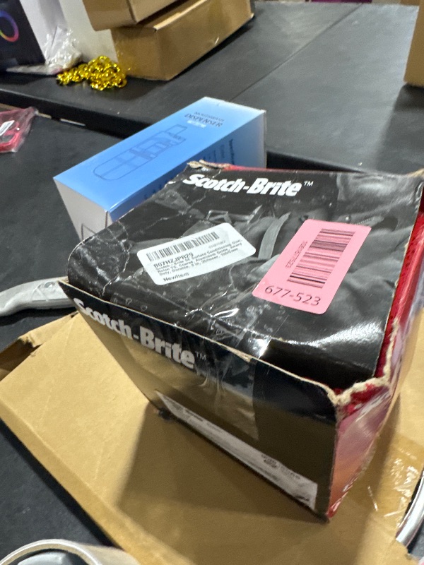 Photo 1 of Scotch-Brite SE Surface Conditioning Disc, Roloc TS, Coarse, Aluminum Oxide, Heavy Duty, Durable, 3 in, 25/Inner, 100/Case