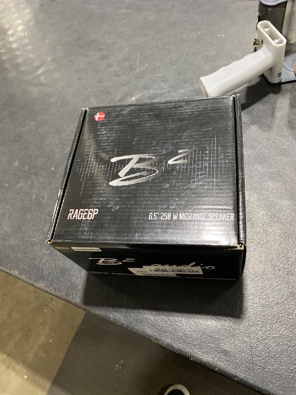 Photo 1 of *1 PIECE ONLY** B2 Audio Rage 6.5" 4-Ohm 120W RMS Mid-Range Speaker (Singular) B2-RAGE6P