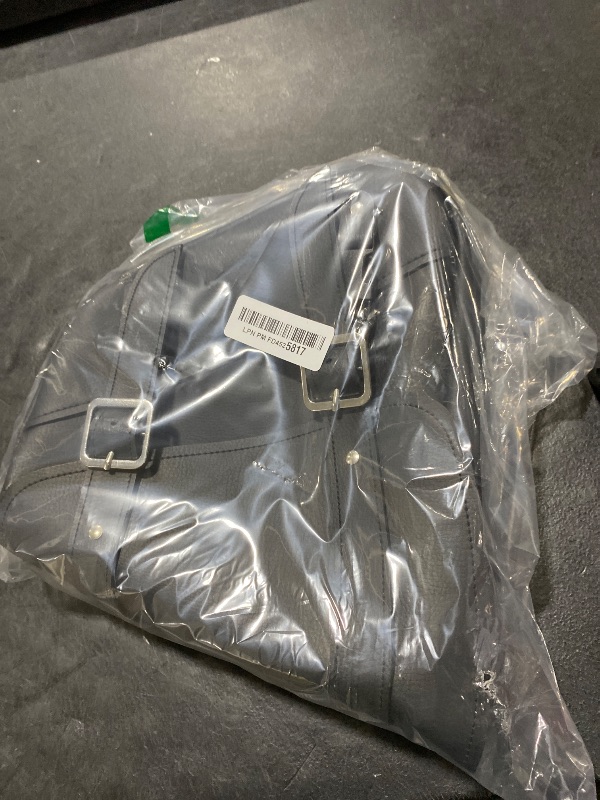 Photo 1 of RiderVibe Motorcycle Saddle Bags Synthetic Leather Motorcycle Solo Swing Arm Bag Waterproof