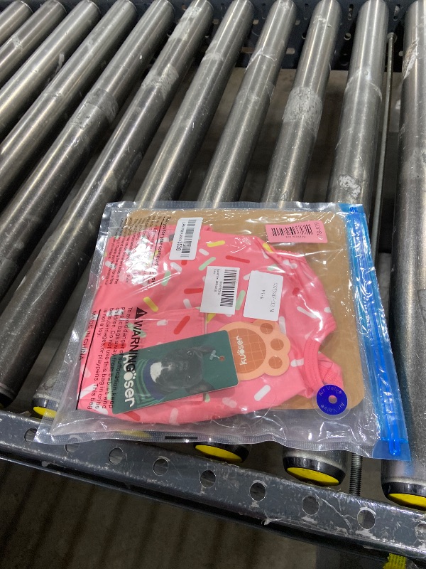 Photo 1 of Kuoser Recovery Suit for Dogs, Dog Recovery Suit Female Doggie Onesie for Surgery, Post-Op Onesie for Female & Male Dogs, Soft Protective Wear, PinkRibbon M