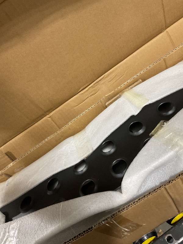 Photo 1 of KNAWIER Running Boards for 2024+Tacoma Double Cab/Crew Cab with 4 Full Size Doors, 4th Gen Black Side Steps,Truck Step Bar,Textured Black Powder No Drilling (LH&RH)