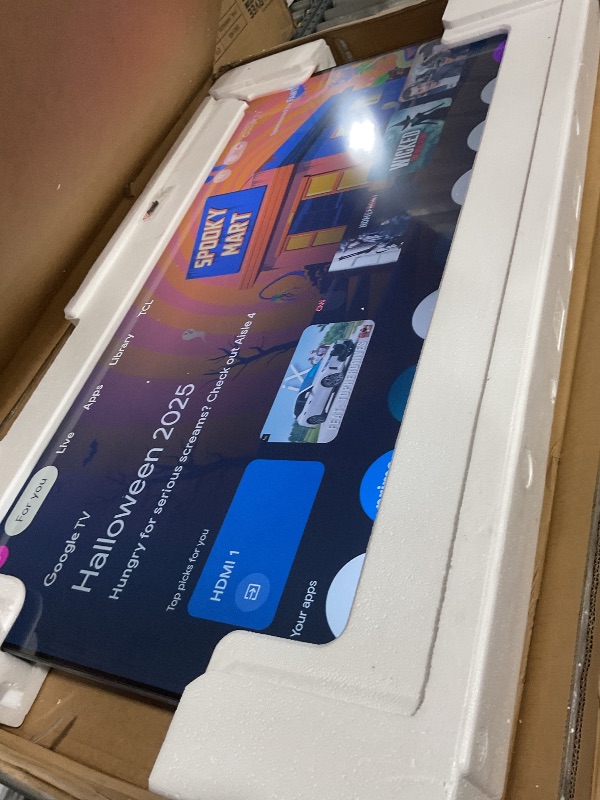 Photo 1 of TCL 55 Inch Class QM6K Series | Mini LED QLED 4K HDR | 55QM6K, 2025 Model | 120HZ-144HZ High Brightness Smart Google TV Dolby Atmos Onkyo Audio | Voice Remote Alexa Gaming Streaming Television