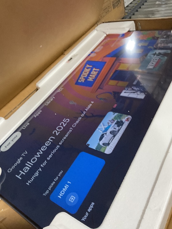 Photo 1 of TCL 55 Inch Class QM6K Series | Mini LED QLED 4K HDR | 55QM6K, 2025 Model | 120HZ-144HZ High Brightness Smart Google TV Dolby Atmos Onkyo Audio | Voice Remote Alexa Gaming Streaming Television