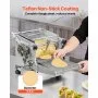 Photo 1 of VEVOR Electric Tortilla Maker, 5.5 Inch Diameter Automatic Corn Tortilla Making Machine with Non-Stick Coating, Electric Chapatti Machine Suitable for Produce Sopes Gorditas Roti Pita Tortilla Pizza
