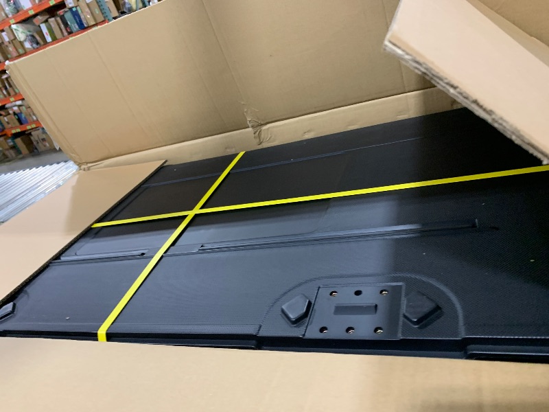 Photo 1 of Diandian Cable Trunk Road Case with Wheels and Divider, 44" x 22" x 24" Stackable Heavy Duty ATA Rolling Utility Road Case, for Pro Audio & DJ Equipment Storage, Transport for Touring with Casters