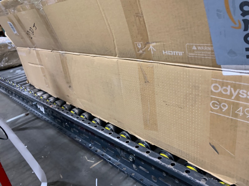 Photo 1 of Samsung 49" Odyssey OLED G9 (G91SD) Dual QHD QD-OLED G-Sync Compatible Curved Gaming Monitor, 144Hz, 0.03ms, AMD FreeSync Premium Pro, Ergonomic Stand, 3 Year Warranty, LS49DG910SNXZA, 2024