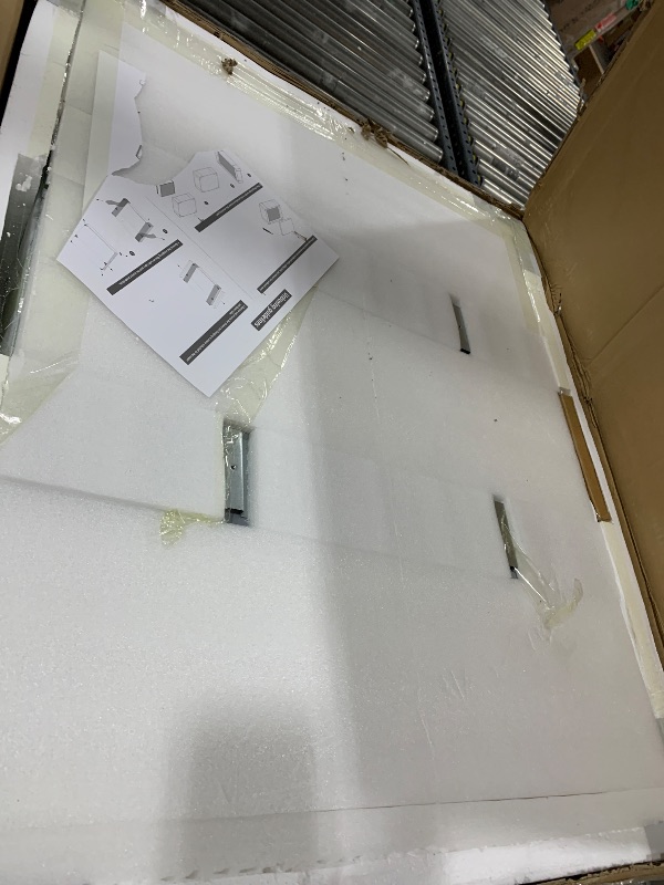 Photo 1 of TETOTE LED Lighted Medicine Cabinet with Lights 30 x 26 Recessed or Surface Mount Cabinet Mirror for Bathroom Wall, 2 Door Tempered Glass Led Vanity Cabinet, Outlets & USB, 3-Color Dimming, Anti-Fog