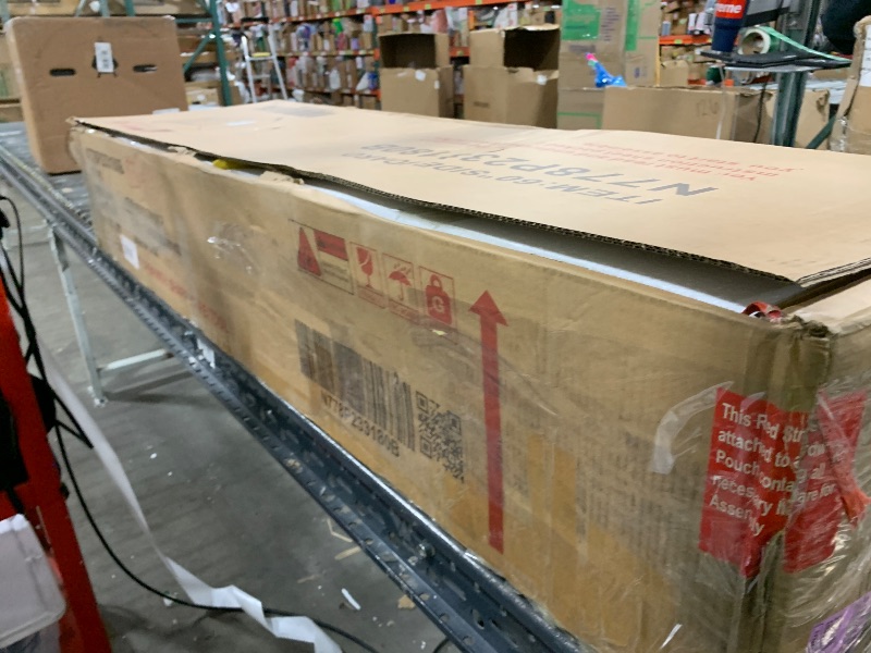 Photo 1 of LARGE BROWN WOODEN TABLE DESK DRESSOR